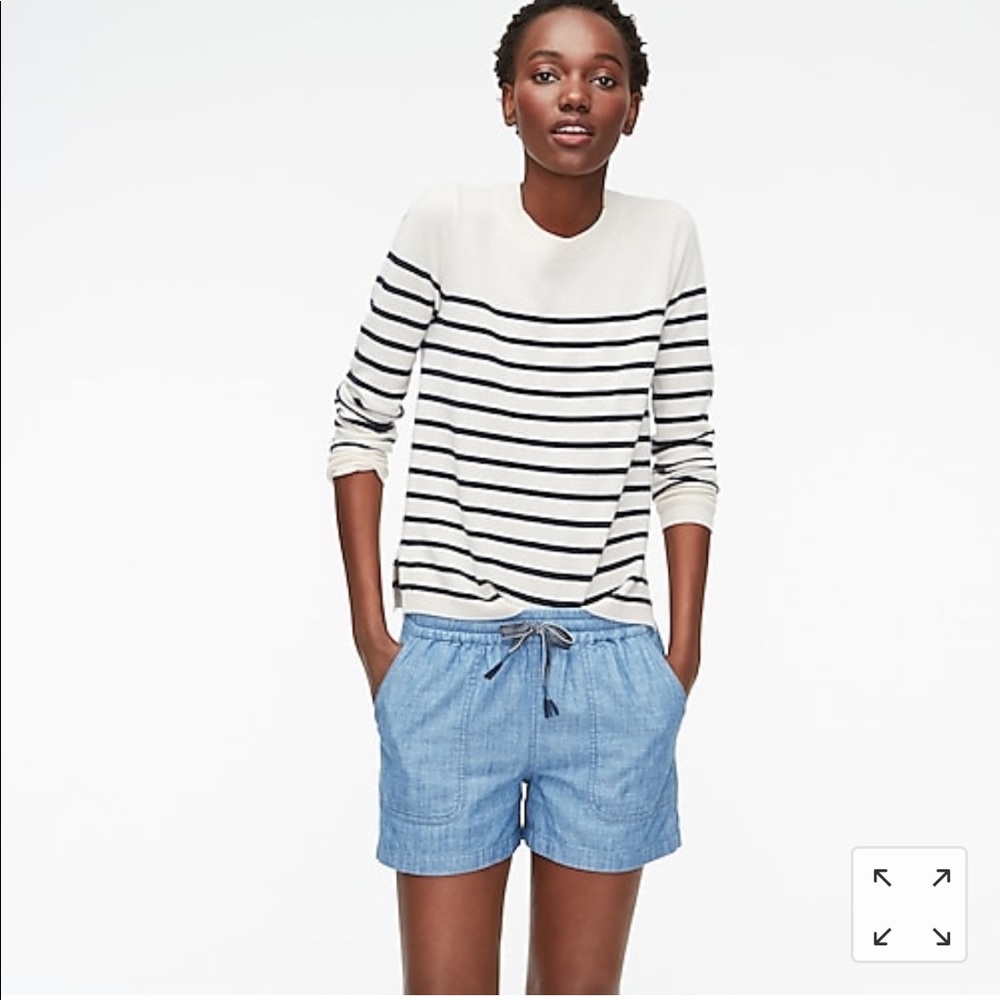 J. Crew seaside short in chambray